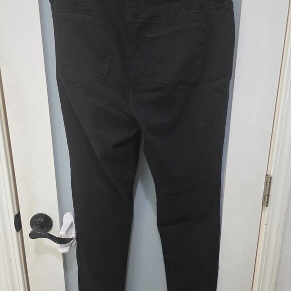 a.n.a Black Skinny Jeans | Size 14W | Stretch High Rise Denim Pants - Picture 11 of 12